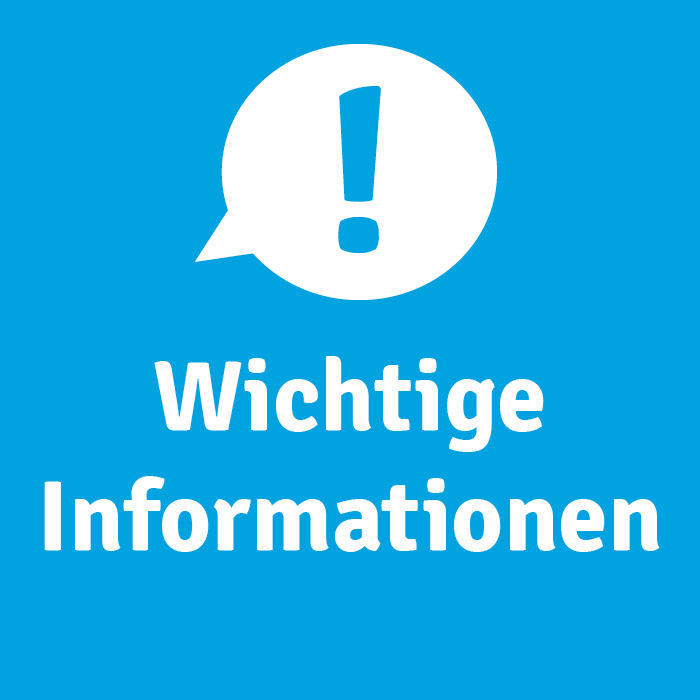 Wichtige Informationen